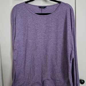Women's Long Sleeve Purple Top